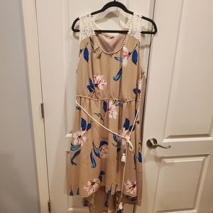 High low Sleeveless dress